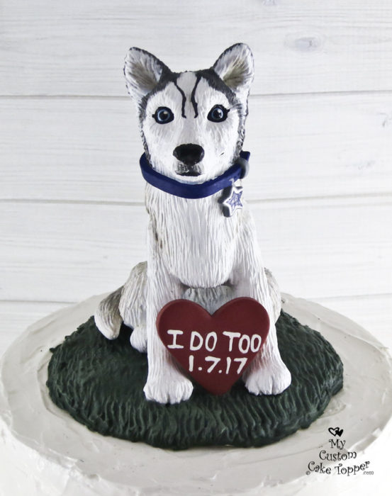 Dog Wedding  Cake  Toppers  My Custom Cake  Topper 